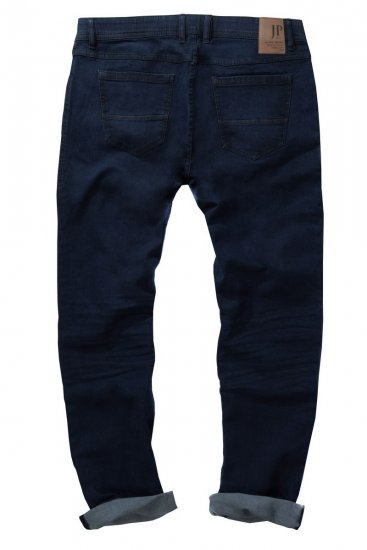 JP1880 Jeans Regular Fit 5-Pocket Dark Blue Denim - Traperice & hlače - Muške Traperice i Hlače Veliki Brojevi