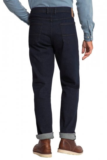 JP1880 Jeans Regular Fit 5-Pocket Dark Blue Denim - Traperice & hlače - Muške Traperice i Hlače Veliki Brojevi