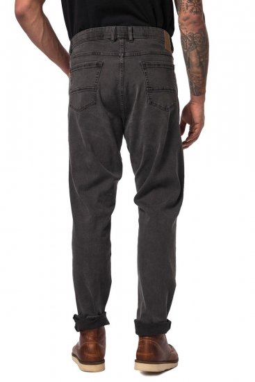 JP1880 Jeans Regular Fit 5-Pocket Gray Denim - Traperice & hlače - Muške Traperice i Hlače Veliki Brojevi