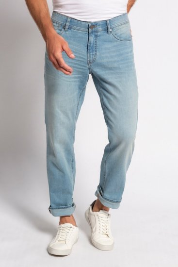 JP1880 Jeans Regular Fit 5-Pocket Bleached Denim - Traperice & hlače - Muške Traperice i Hlače Veliki Brojevi