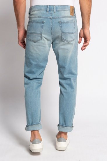 JP1880 Jeans Regular Fit 5-Pocket Bleached Denim - Traperice & hlače - Muške Traperice i Hlače Veliki Brojevi