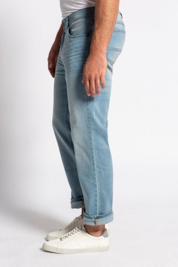 JP1880 Jeans Regular Fit 5-Pocket Bleached Denim - Traperice & hlače - Muške Traperice i Hlače Veliki Brojevi