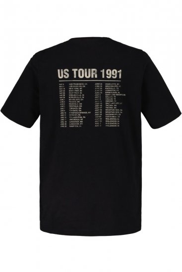 JP1880 Guns N’ Roses Skull Comfort Fit Band T-Shirt Black - Majice Kratkih Rukava - Muške Majice Kratkih Rukava Veliki Brojevi 