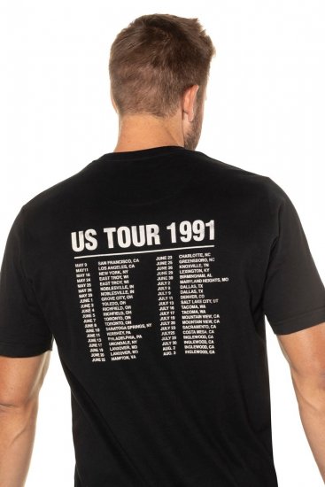JP1880 Guns N’ Roses Skull Comfort Fit Band T-Shirt Black - Majice Kratkih Rukava - Muške Majice Kratkih Rukava Veliki Brojevi 