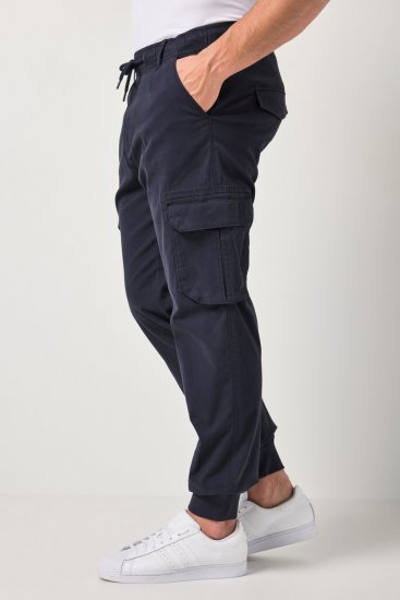 JP1880 Stretchy FLEXNAMIC Cargo Pants Navy - Cargo hlače - Muške Cargo Hlače Veliki Brojevi