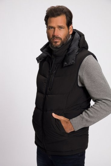 JP1880 Quilted Gilet DownTouch Padding Black - Jakne - Muške Jakne Veliki Brojevi
