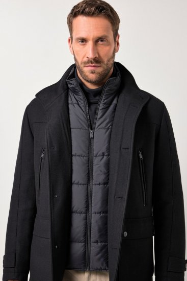 JP1880 Jacket Water-repellent Warm Black - Jakne - Muške Jakne Veliki Brojevi