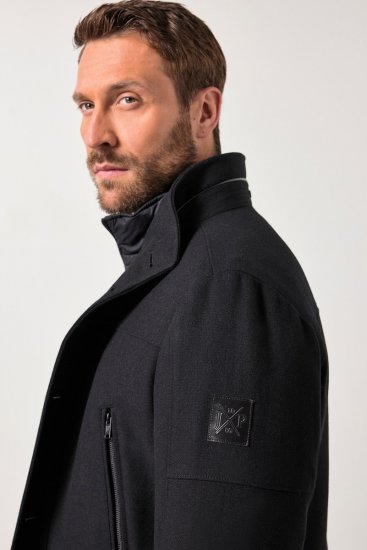 JP1880 Jacket Water-repellent Warm Black - Jakne - Muške Jakne Veliki Brojevi