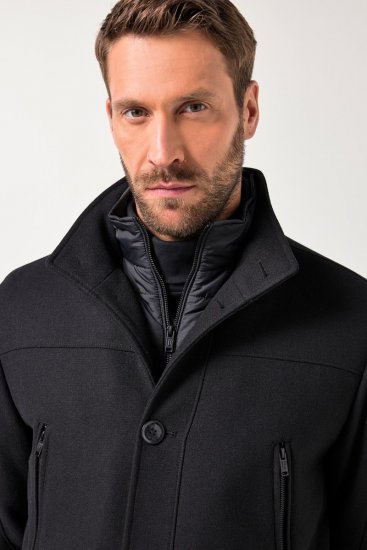 JP1880 Jacket Water-repellent Warm Black - Jakne - Muške Jakne Veliki Brojevi