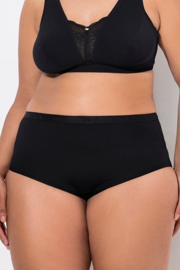 Ulla Popken 795269 Gaćice 3 kom Crna - Gaćice - 