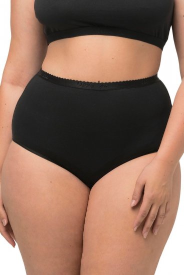 Ulla Popken 795269 Gaćice 3 kom Crna - Gaćice - 