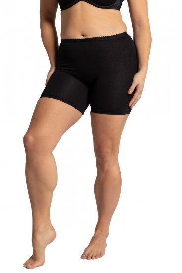 Ulla Popken 799090 Bokserice Crna - Gaćice - 