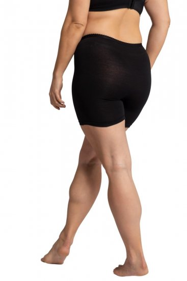 Ulla Popken 799090 Bokserice Crna - Gaćice - 