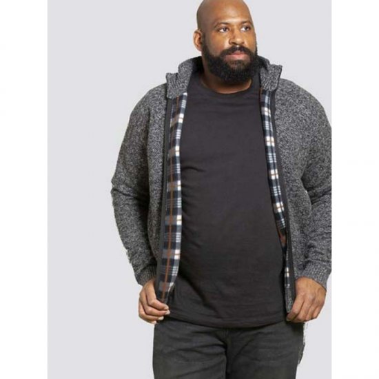 D555 Braxton Sweater Charcoal - Puloveri & dukserice - Muške Puloveri & dukserice veliki brojevi