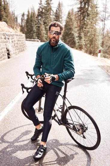 JP1880 Jay-Pi Cycling Pants Black - Sportska & za van odjeća - Muške Sportska Odjeća Veliki Brojevi