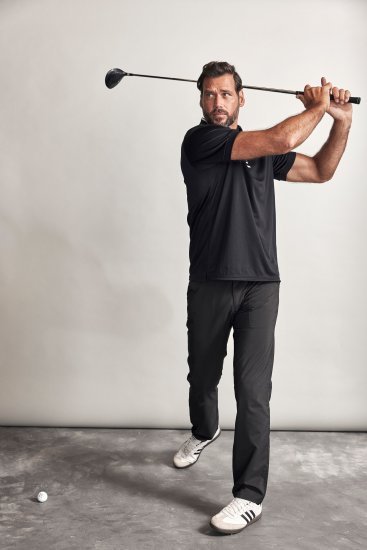 JP1880 Jay-Pi Golf Polo Shirt Black - Sportska & za van odjeća - Muške Sportska Odjeća Veliki Brojevi