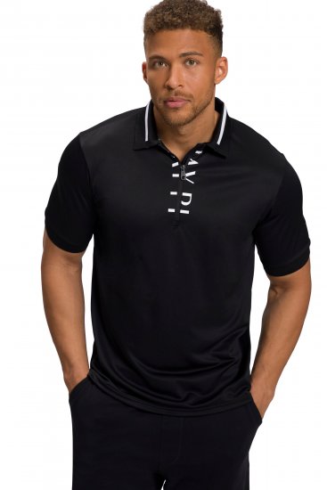 JP1880 Jay-Pi Golf Polo Shirt Black - Sportska & za van odjeća - Muške Sportska Odjeća Veliki Brojevi