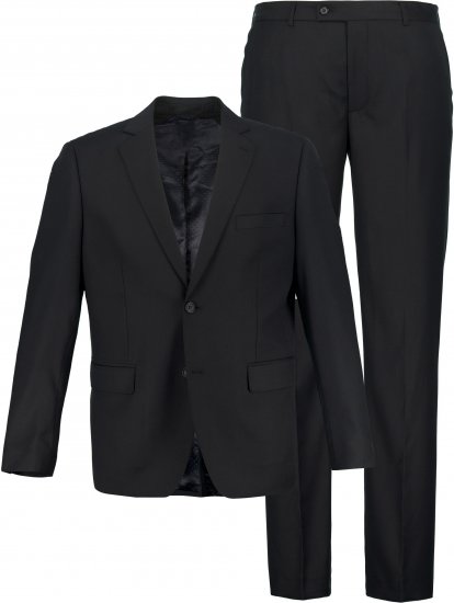 JP1880 Kelto Flexnamic Business Suit Black - Odijela - Muška Odijela Veliki Brojevi