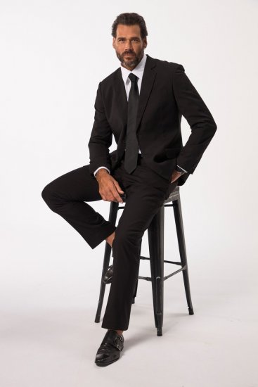 JP1880 Kelto Flexnamic Business Suit Black - Odijela - Muška Odijela Veliki Brojevi