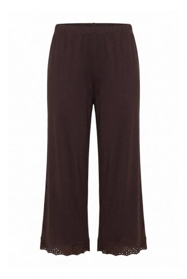 Ulla Popken 806944 Pidžama kratkih rukava Smeđa - Pidžame/Loungewear - 