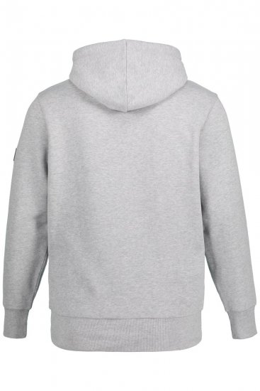 JAY-PI Hoodie with Soft Brushed Interior Grey - Puloveri & dukserice - Muške Puloveri & dukserice veliki brojevi