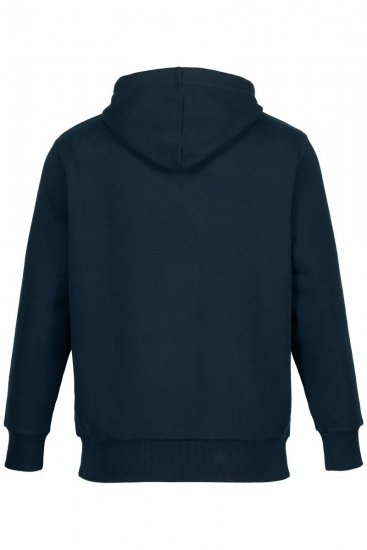 JAY-PI Hoodie with Soft Brushed Interior Navy - Puloveri & dukserice - Muške Puloveri & dukserice veliki brojevi
