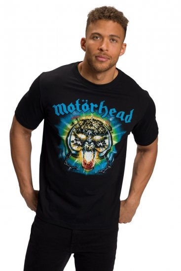 JP1880 Motörhead OVERKILL Theme Graphic Comfort Fit Band T-Shirt Black - Majice Kratkih Rukava - Muške Majice Kratkih Rukava Veliki Brojevi 