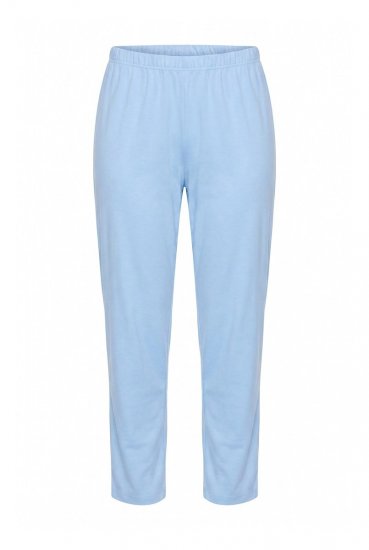 Ulla Popken 810592 Pidžama s čipkom Svijetloplava - Pidžame/Loungewear - 