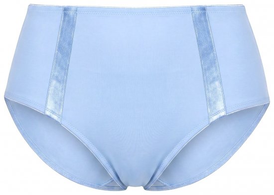 Ulla Popken 815268 Prugaste gaćice Svijetloplava - Gaćice - 