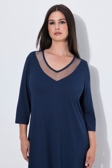 Ulla Popken 815333 Spavaćica Tamnoplava - Spavaćice - 