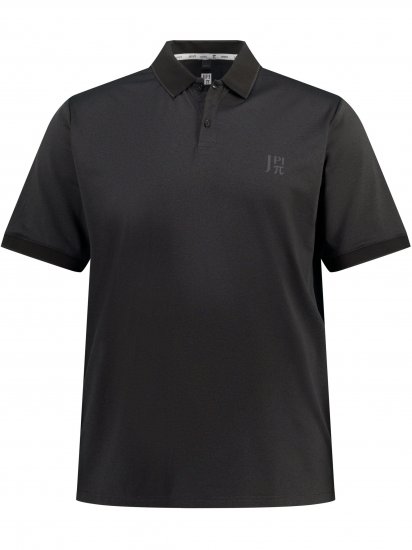JP1880 Jay-Pi Stretch Golf Polo Shirt Black - Sportska & za van odjeća - Muške Sportska Odjeća Veliki Brojevi