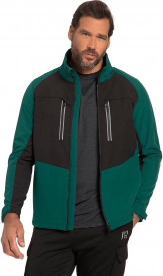 JP1880 Jay-PI Flexnamic Softshell Jacket Bottle Green - Sportska & za van odjeća - Muške Sportska Odjeća Veliki Brojevi
