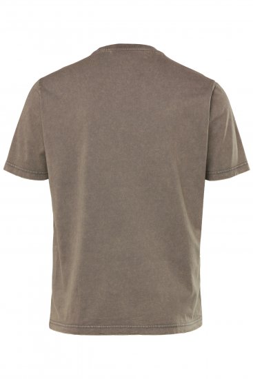 JP1880 Comfortable Fit Vintage Look T-Shirt Ash Gray - Majice Kratkih Rukava - Muške Majice Kratkih Rukava Veliki Brojevi 