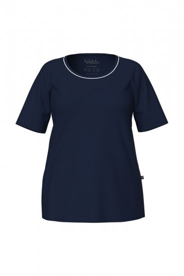 Ulla Popken 821244 Pidžama s točkicama Tamnoplava - Pidžame/Loungewear - 