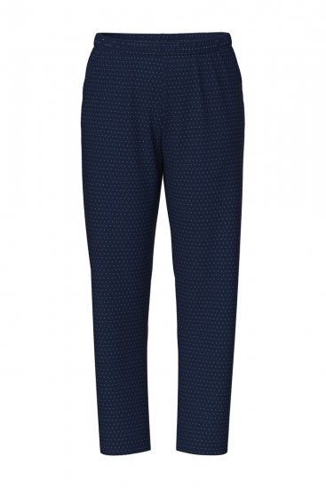 Ulla Popken 821244 Pidžama s točkicama Tamnoplava - Pidžame/Loungewear - 