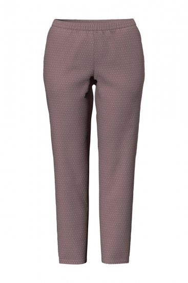 Ulla Popken 821244 Pidžama s točkicama Smeđa - Pidžame/Loungewear - 