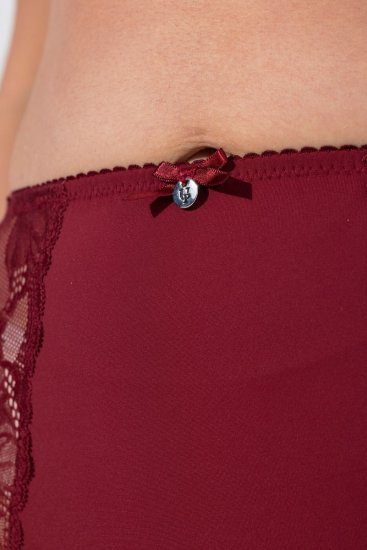 Ulla Popken 822864 Gaćice s čipkom Lila - Gaćice - 