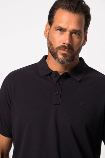 JP1880 Jay-Pi Flexnamic Pique Golf Polo Shirt Dark Navy - Sportska & za van odjeća - Muške Sportska Odjeća Veliki Brojevi
