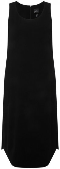 Ulla Popken 823276 Haljina bez rukava Crna - Maxi haljine - Duge maxi haljine velikih brojeva