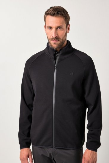 JAY-PI FLEXNAMIC® Golf Sweat Jacket with Zipper Black - Sportska & za van odjeća - Muške Sportska Odjeća Veliki Brojevi