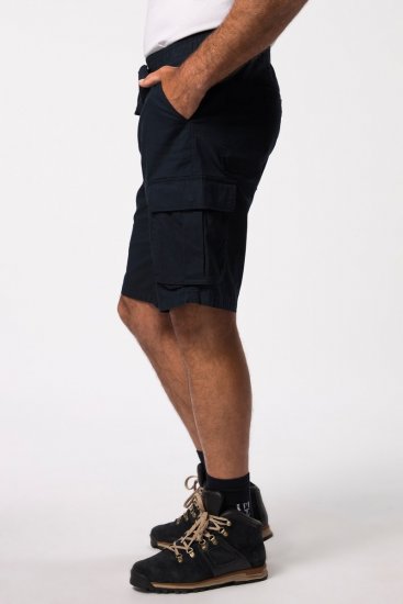 JP1880 Jay-Pi Flexnamic Bermuda Cargo Shorts Navy Blue - Sportska & za van odjeća - Muške Sportska Odjeća Veliki Brojevi