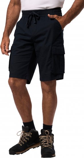 JP1880 Jay-Pi Flexnamic Bermuda Cargo Shorts Navy Blue - Sportska & za van odjeća - Muške Sportska Odjeća Veliki Brojevi