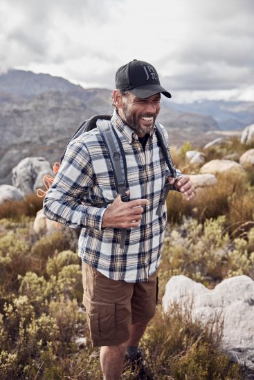 JP1880 Jay-Pi Flexnamic Bermuda Cargo Shorts Copper Brown - Sportska & za van odjeća - Muške Sportska Odjeća Veliki Brojevi