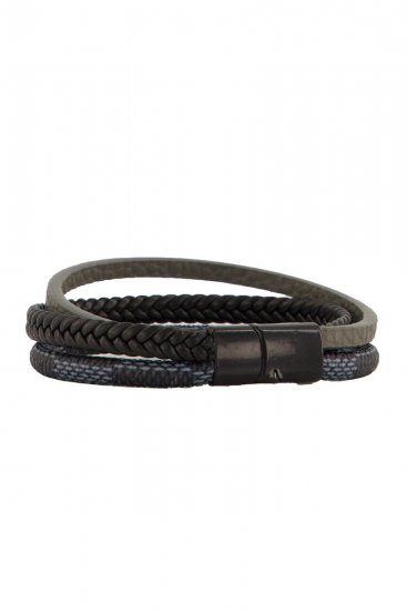 JP1880 824904 Narukvica extra dug Crna - Nakit - 