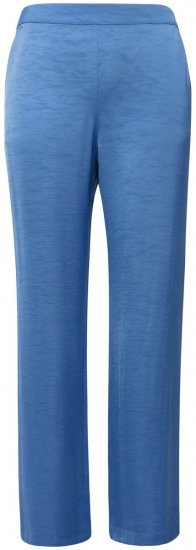 Ulla Popken 826163 Široke hlače za odijelo Denim plava - Hlače od tkanine - Široke platnene hlače za žene