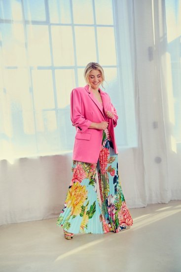 Ulla Popken 826487 Oversize sako Ružičasta - Sakoi - Sakoi u velikim veličinama za žene