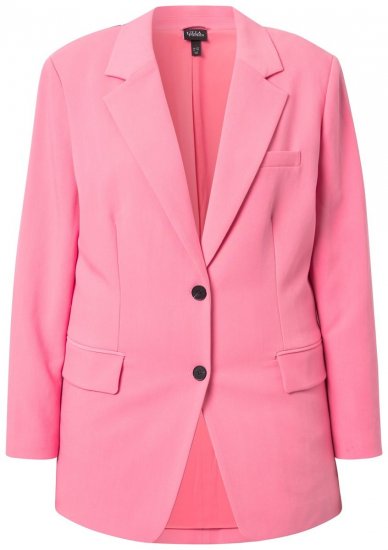 Ulla Popken 826487 Oversize sako Ružičasta - Sakoi - Sakoi u velikim veličinama za žene