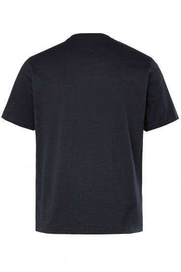 JP1880 Bavarian Design Vintage Looking T-Shirt Navy Blue - Majice Kratkih Rukava - Muške Majice Kratkih Rukava Veliki Brojevi 