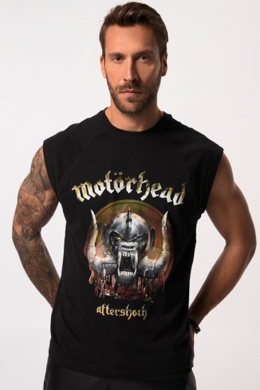 JP1880 Ozzy Motörhead Graphic Band T-Shirt Black - Majice Kratkih Rukava - Muške Majice Kratkih Rukava Veliki Brojevi 