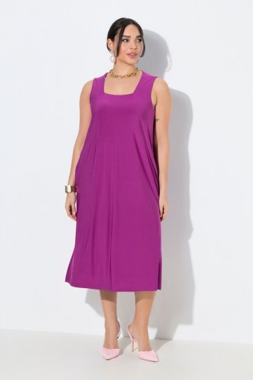 Ulla Popken 827908 Haljina od jerseya bez rukava Lila - Haljine od jerseyja - 